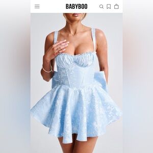 Babyboo Emelie Playsuit Blue
